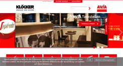 Desktop Screenshot of kloecker.de