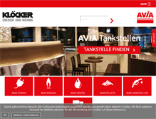 Tablet Screenshot of kloecker.de